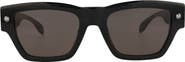 McQueen 53mm Square Sunglasses