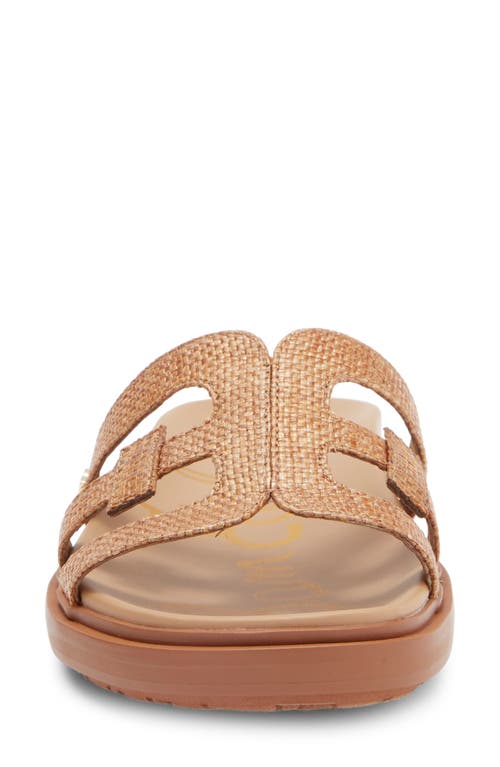 Sam Edelman Valeri Platform Slide Sandal In Cuoio