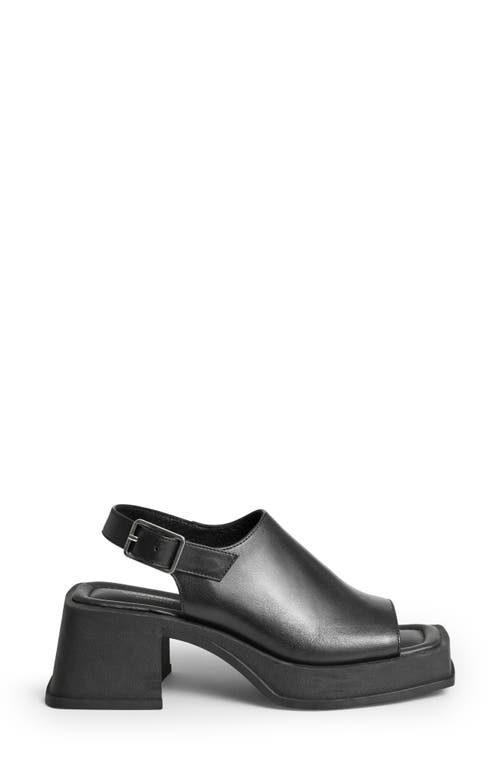 Vagabond Shoemakers Hennie Slingback Sandal In Black