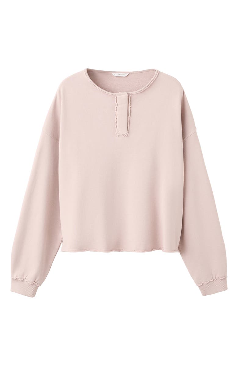 MANGO TEEN Cotton Sweatshirt, Alternate, color, 