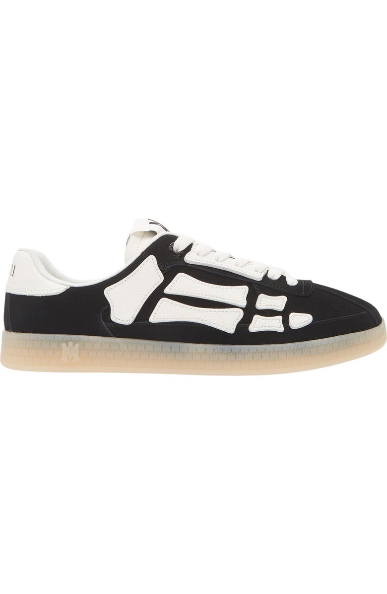 AMIRI Pacific Bones Low Top Sneaker, Alternate, color, Black