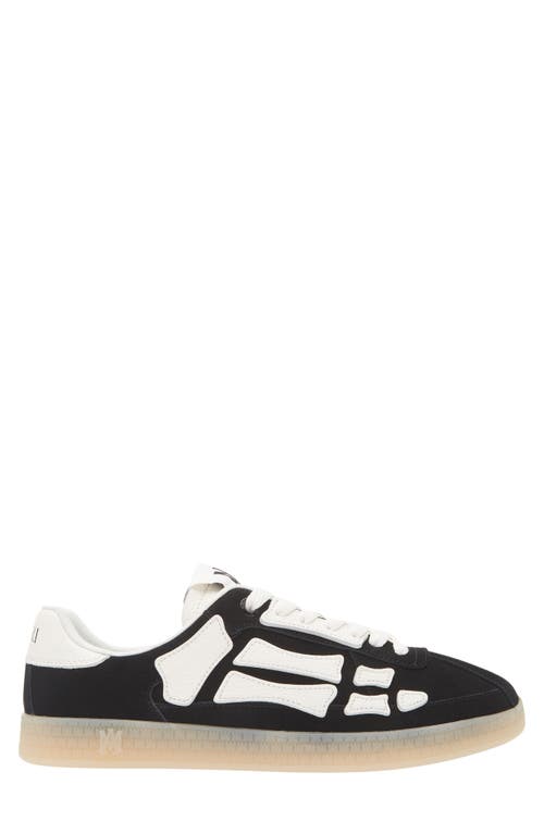 Shop Amiri Pacific Bones Low Top Sneaker In Black