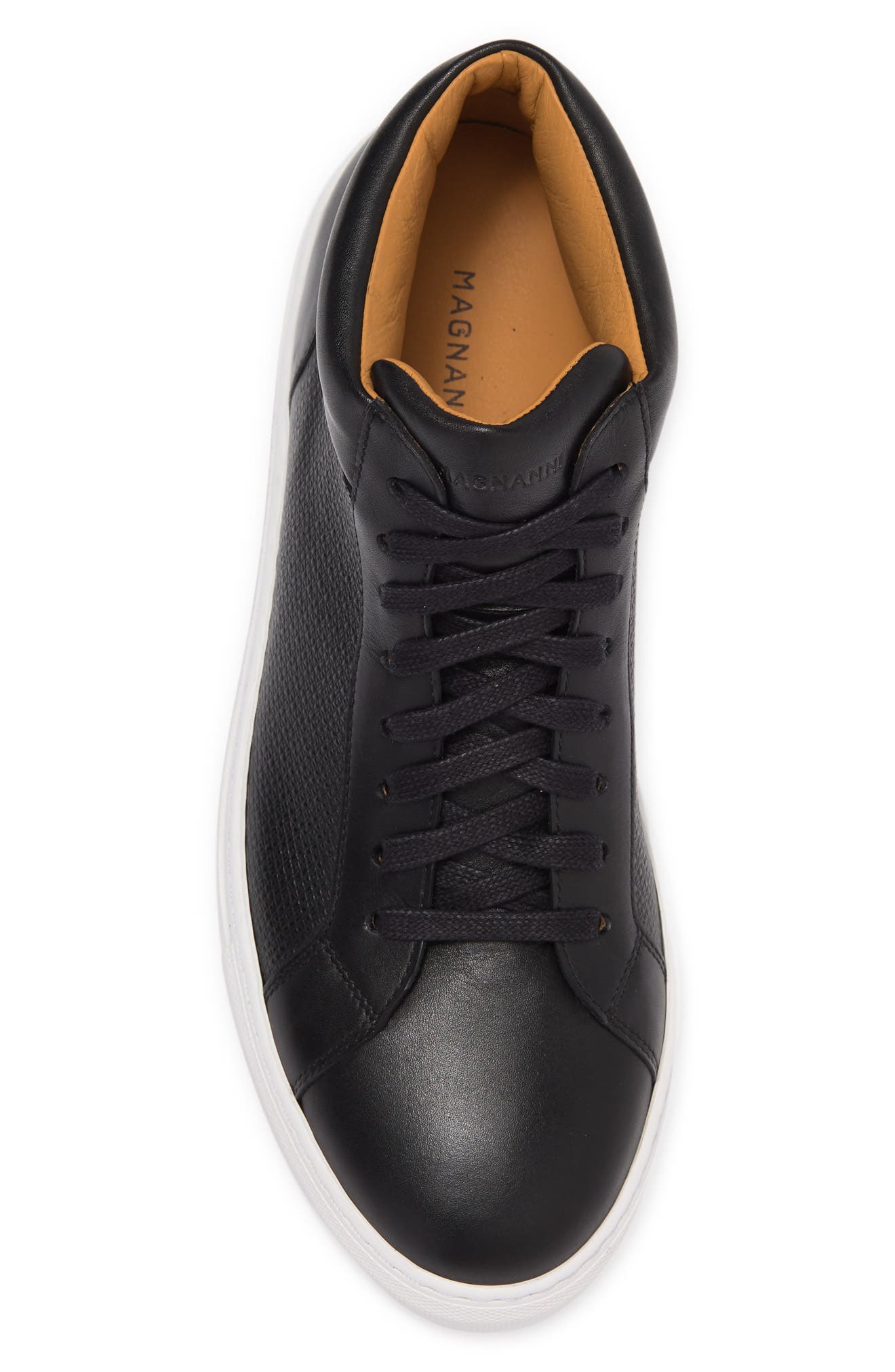 Magnanni Salvi Leather Sneaker, Alternate, color, 