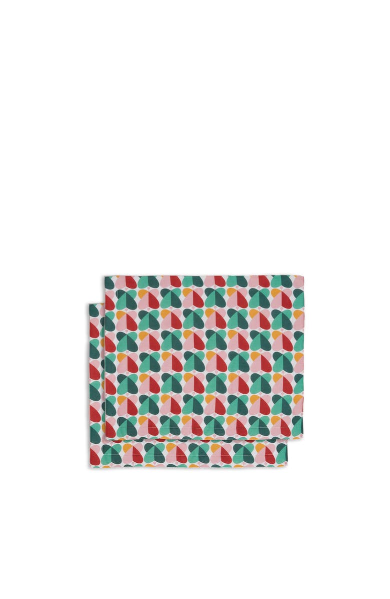 La DoubleJ Placemats Set Of 2 (35X45) Farfalle White, Main, color, Farfalle White