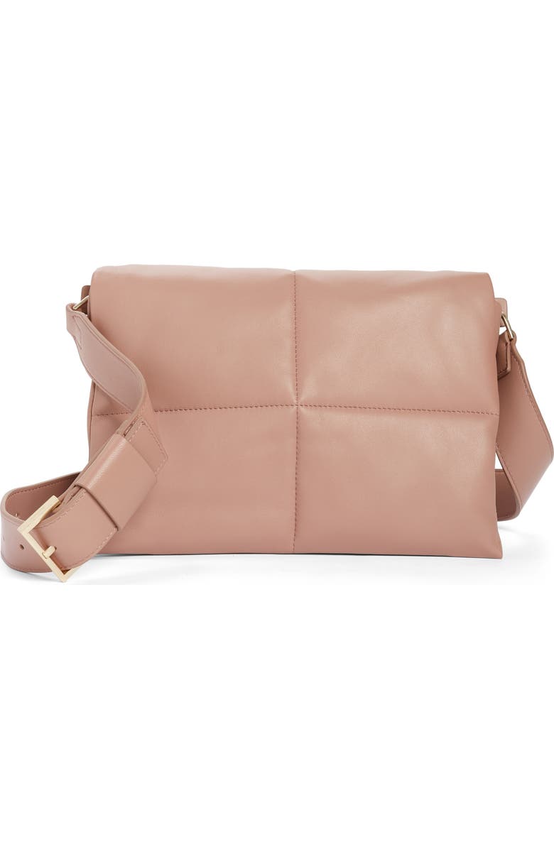 AllSaints Vittoria Leather Shoulder Bag, Main, color,