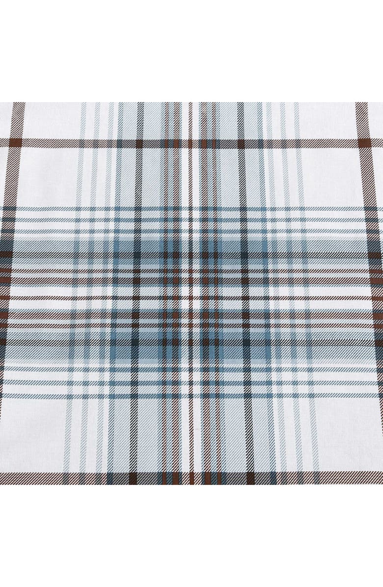 Eddie Bauer Alder Plaid Reversible Comforter Set, Alternate, color, Blue Grey