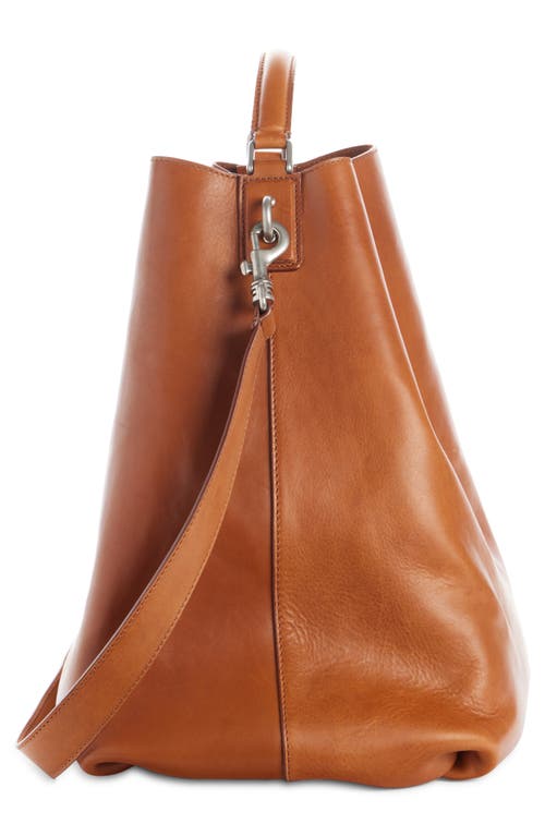 Dries Van Noten Leather Hobo Bag