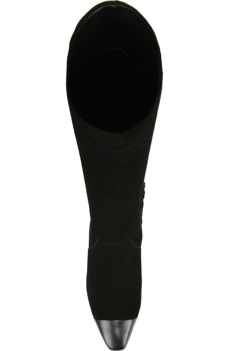 Veronica Beard Cecile Knee High Boot, Alternate, color, Black/ Black