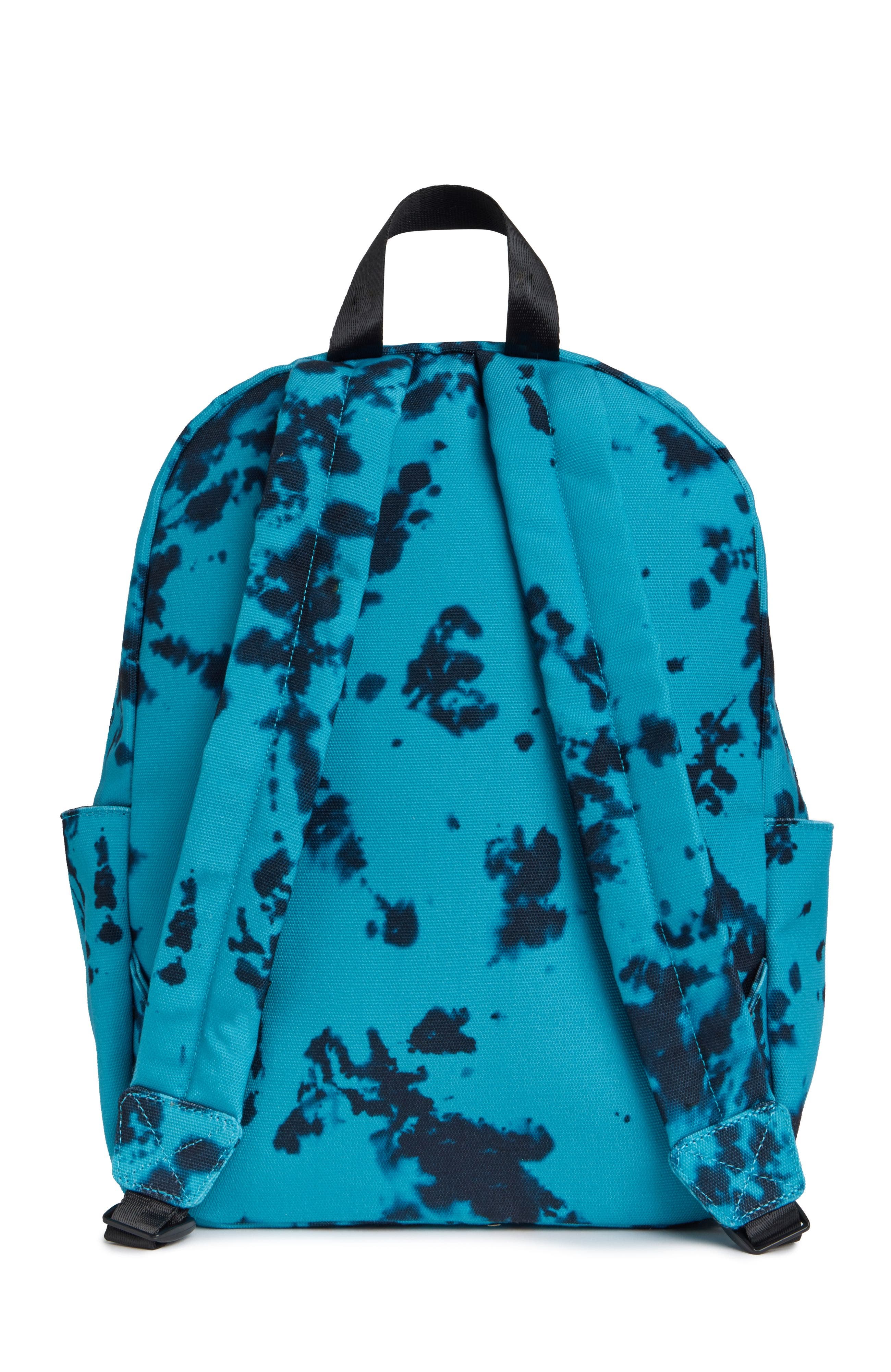 Little Chicken KIDS PATCHED BACKPACK, Alternate, color, Black/ Teal Multi