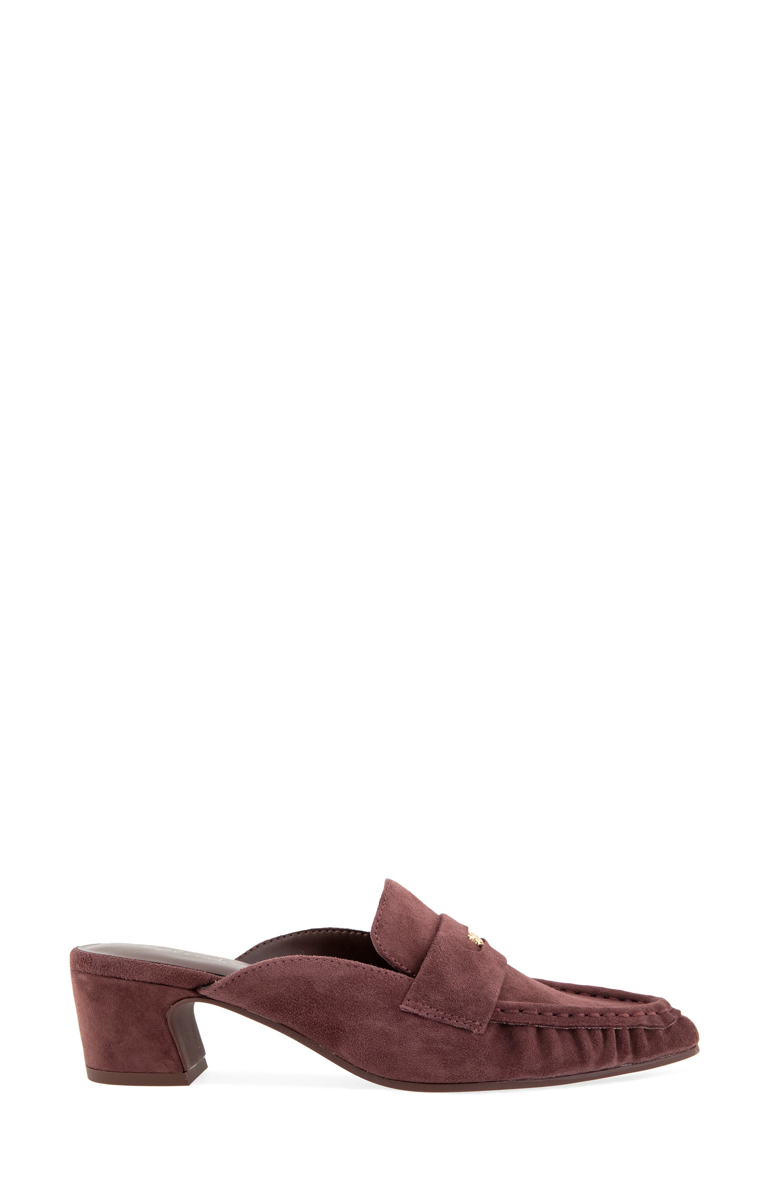 Lotus Penny Loafer Mule, Alternate, color, ASH WINE
