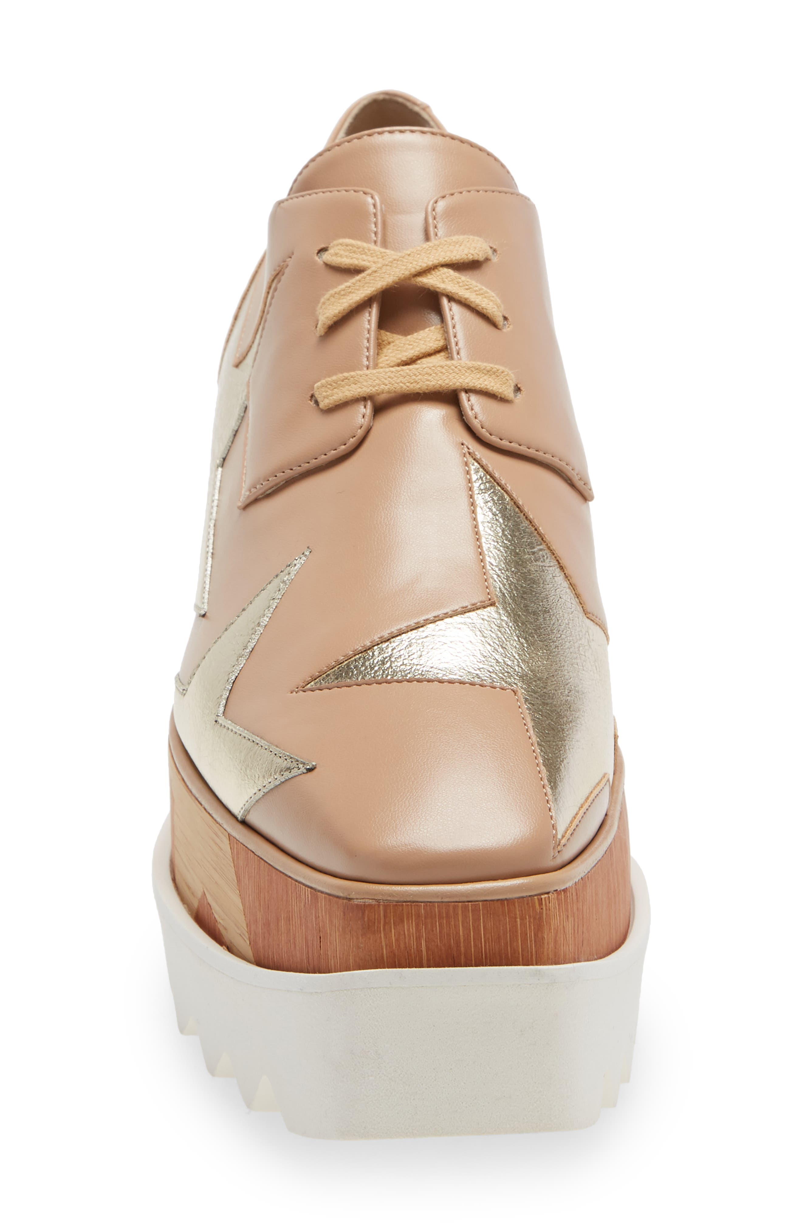 Stella McCartney Elyse Star Platform Derby, Alternate, color, 