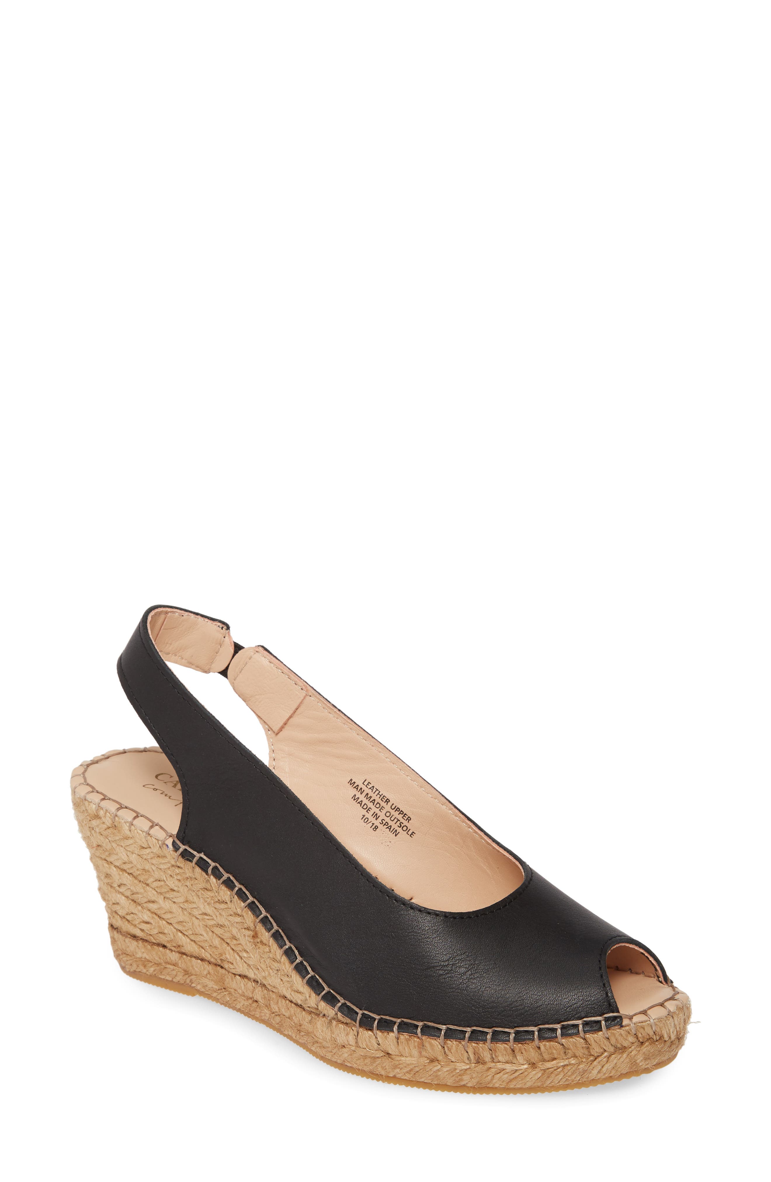 Carvela Comfort Sharon Espadrille Wedge Sandal, Main, color, 