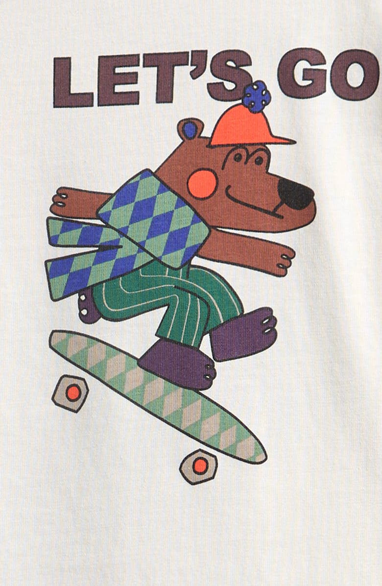 NEXT Kids' Colorblock Graphic T-Shirt, Alternate, color, White