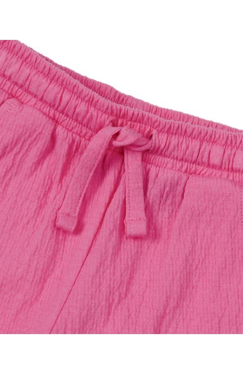 LANDS' END LANDS' END GIRLS PULL ON KNIT GAUZE WIDE LEG PANTS 