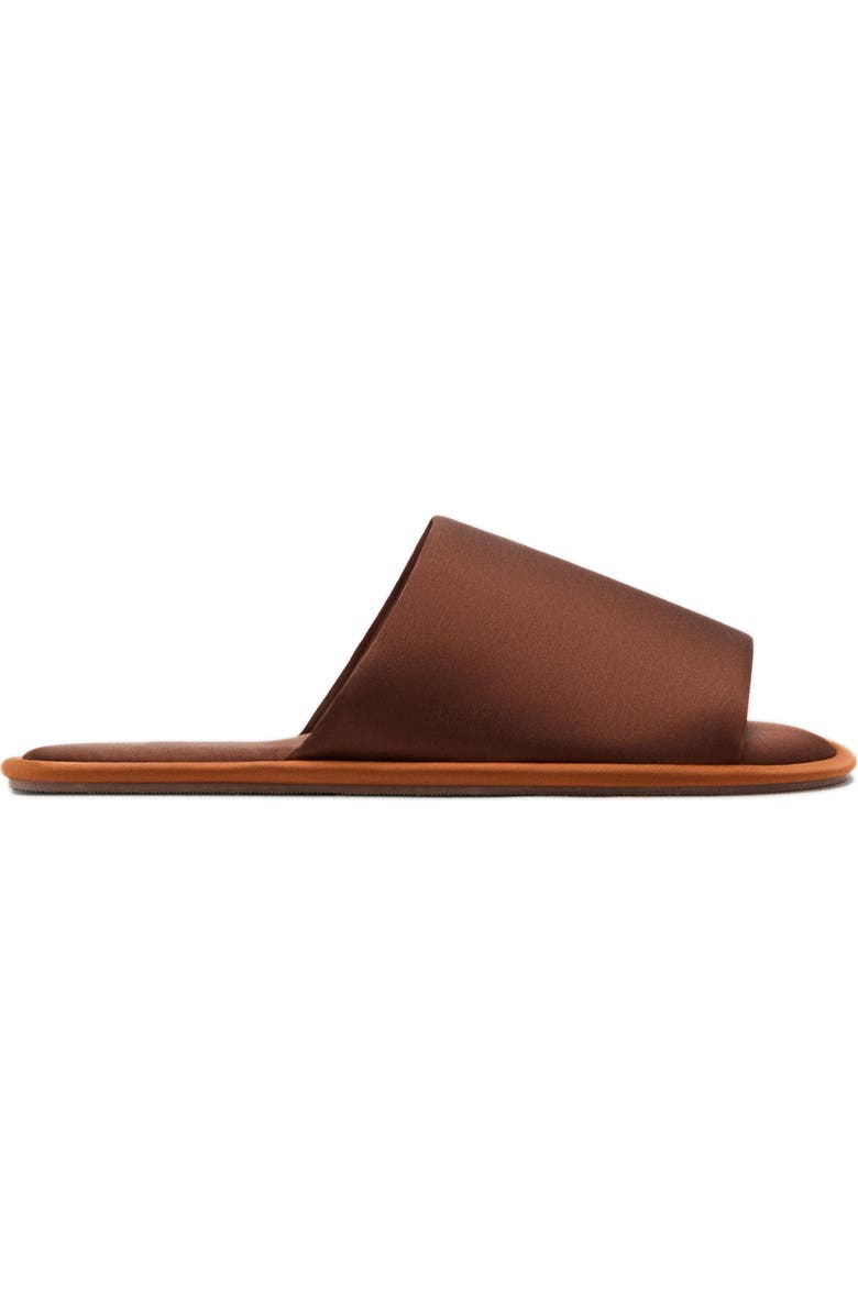 MANGO Slide Slipper, Alternate, color, Brown