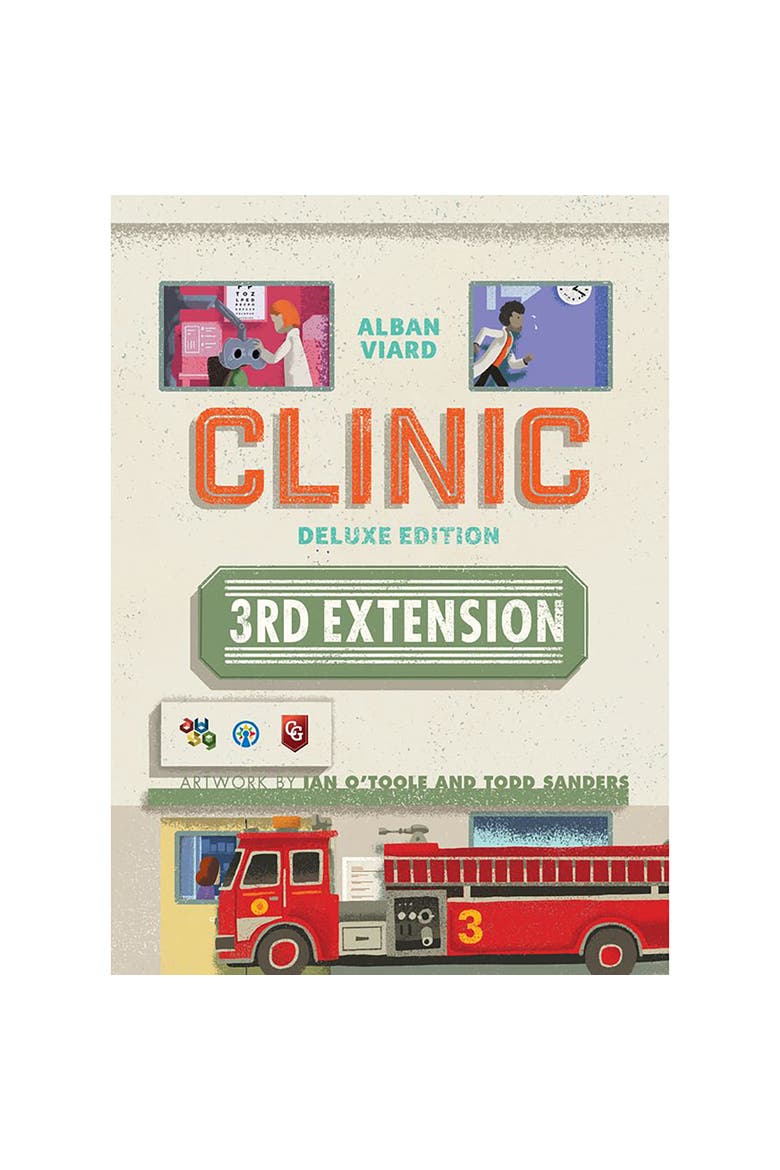 Clinic Deluxe Extension 3 Strategy Board Game, Alternate, color, Multicolored