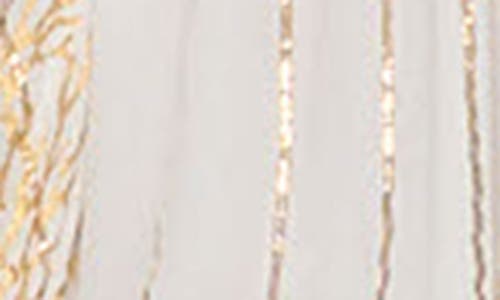 Shop Ranee's Ranees Tassel Trim Cover-up Poncho In Ivory