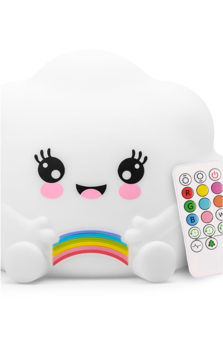 Lumieworld LumiPets<sup>®</sup> Kawaii Cloud Children's Nursery Touch Night Light, Alternate, color, 