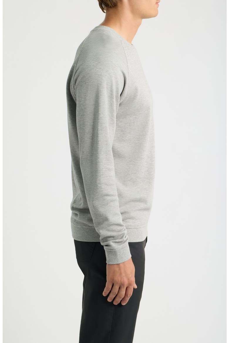 Crown Comfort Knit Sweatshirt, Alternate, color, LIGHT GREY