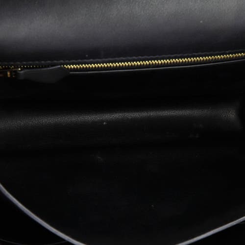 Pre-owned Hermes Hermes Constance Bag Swift 24 In Black
