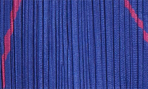 Issey Miyake Womens Blue Pause Straight-leg Knitted Trousers In Blue