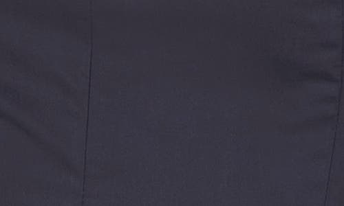 1.state Women's Cotton Peplum Top In Indigo Night