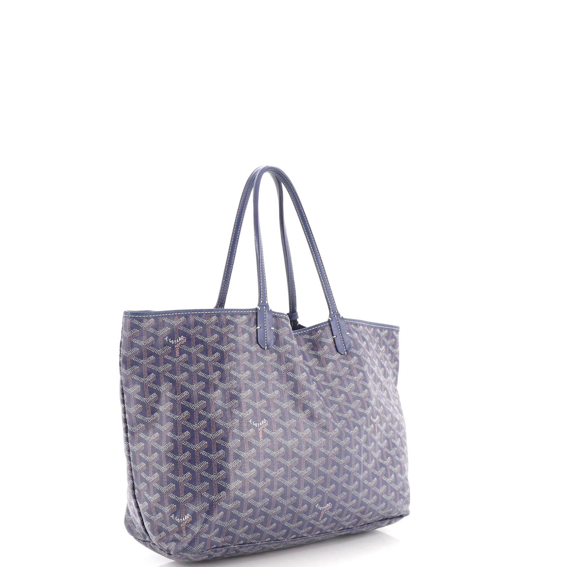 Saint Louis Tote Coated Canvas PM, Alternate, color, Blue