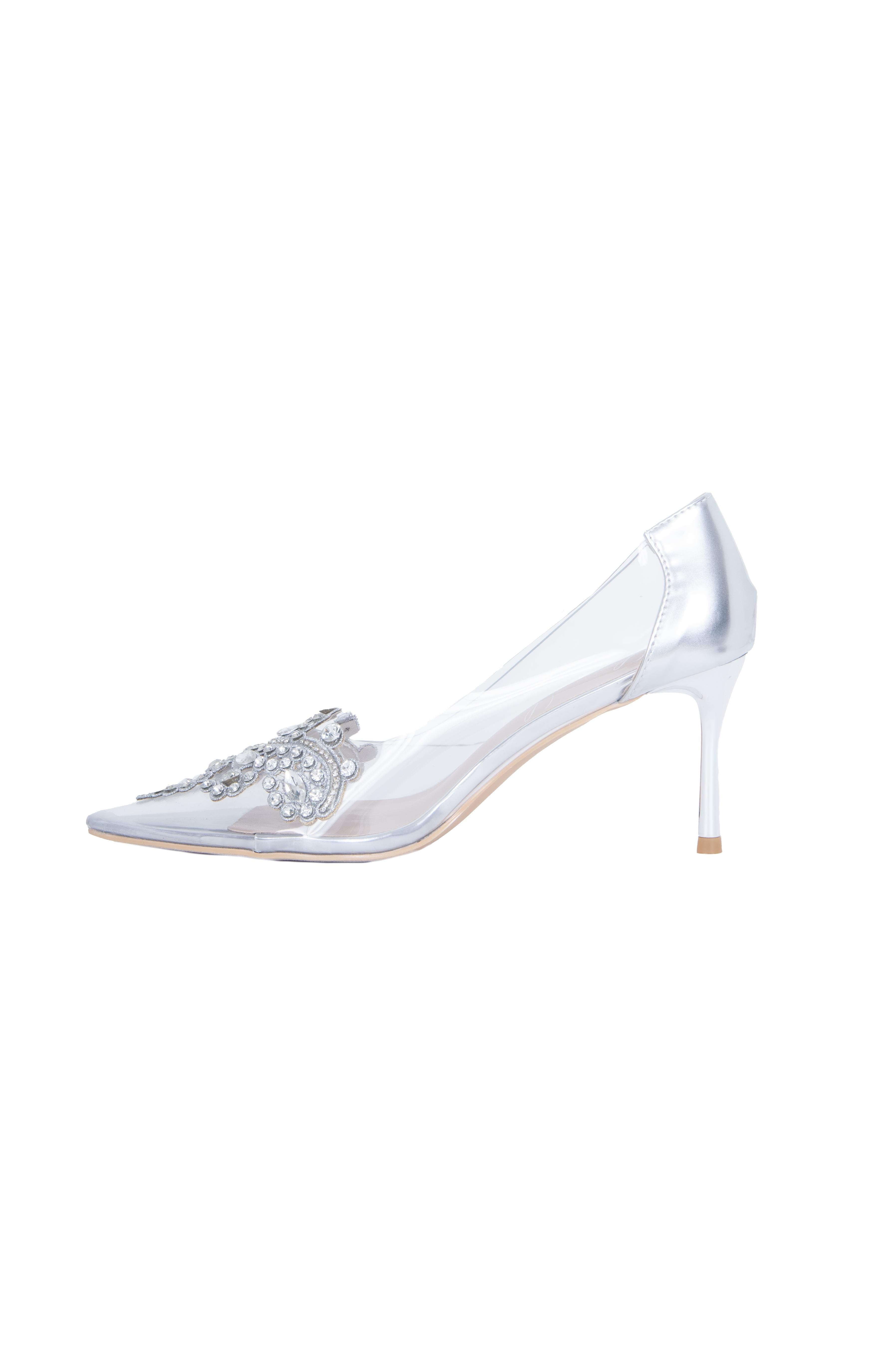 Lauren Lorraine Jamie Pump, Alternate, color, Silver