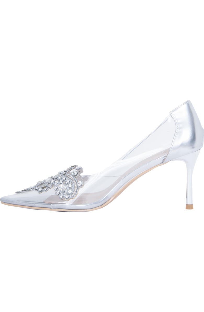 Lauren Lorraine Jamie Pump, Alternate, color, Silver