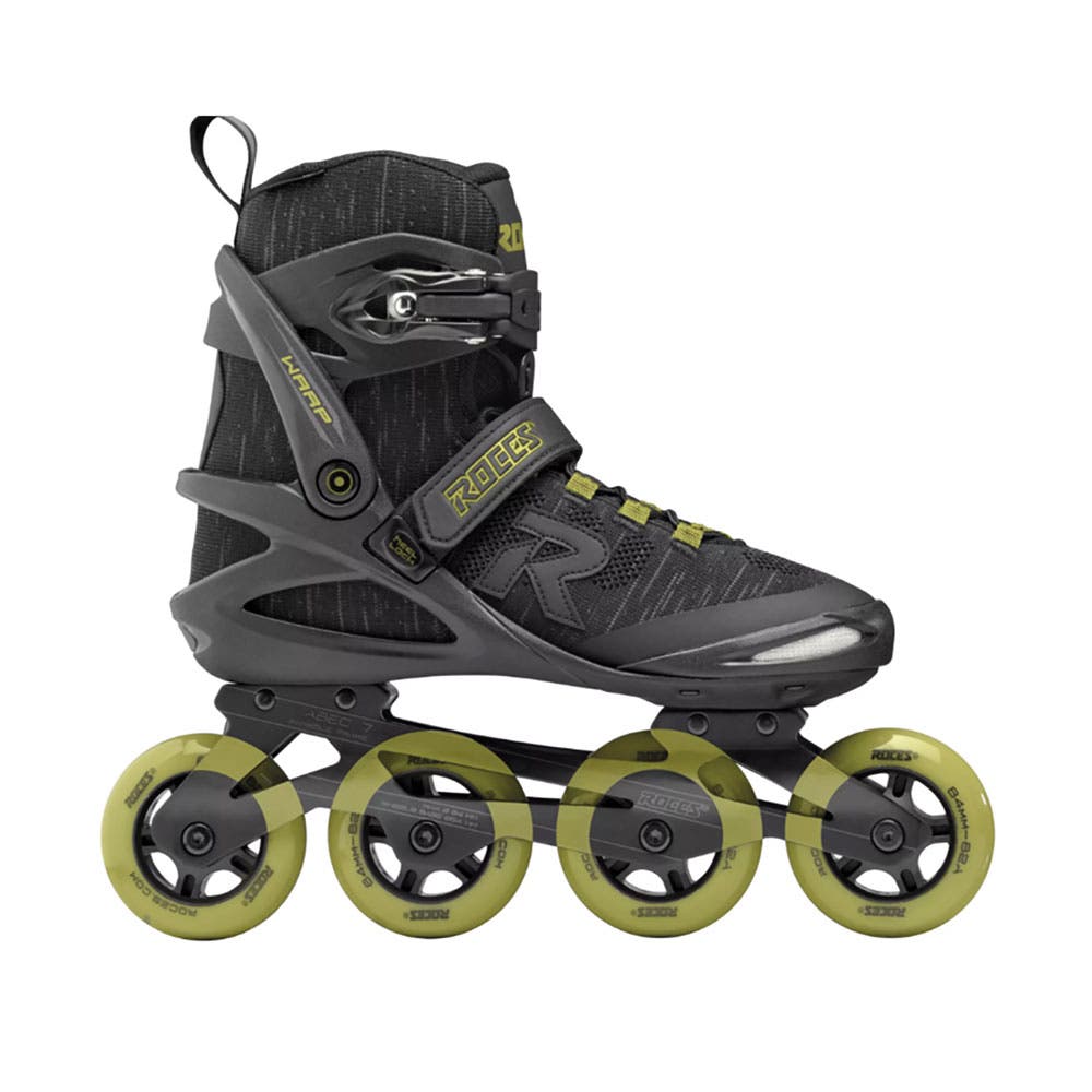 Roces Warp Thread TIF Mens Inline Skates, Main, color, Black/Olive Green