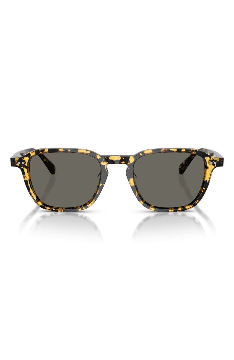 Oliver Peoples Emryn 50mm Pillow Sunglasses, Main, color, Tokyo Tortoise / Carbon Grey