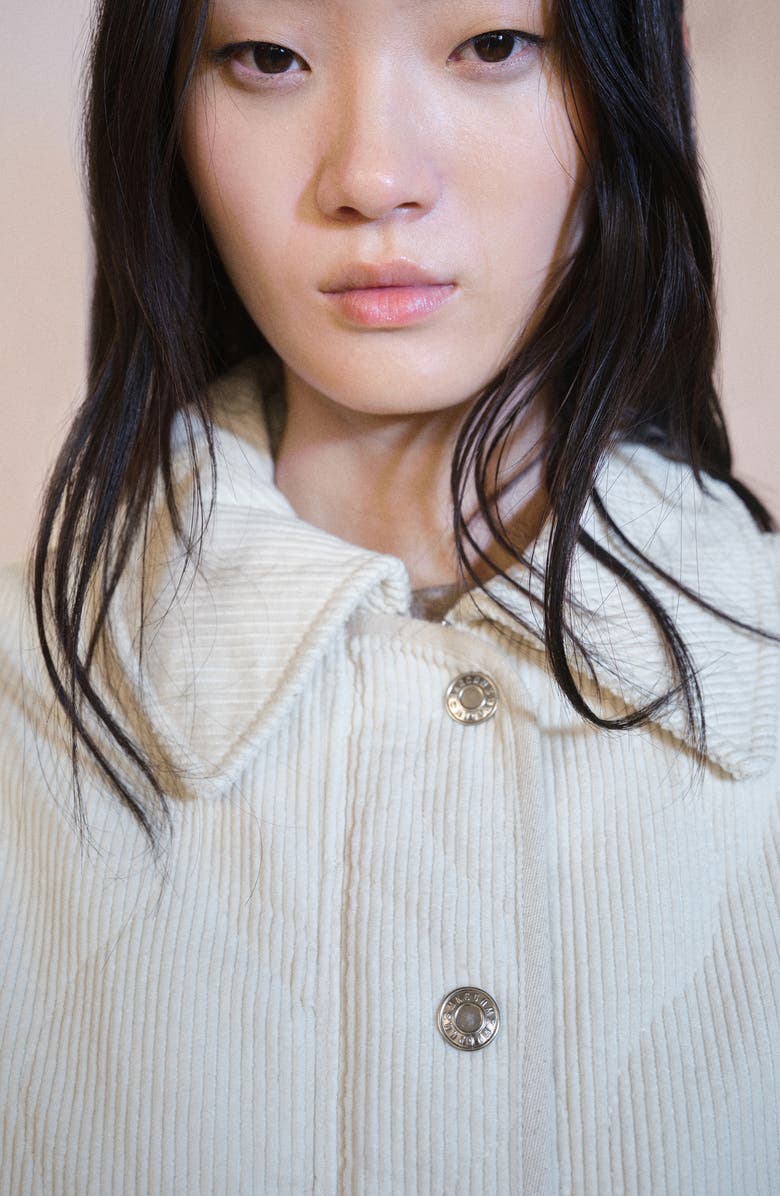 MANGO Quilted Corduroy Jacket, Alternate, color,