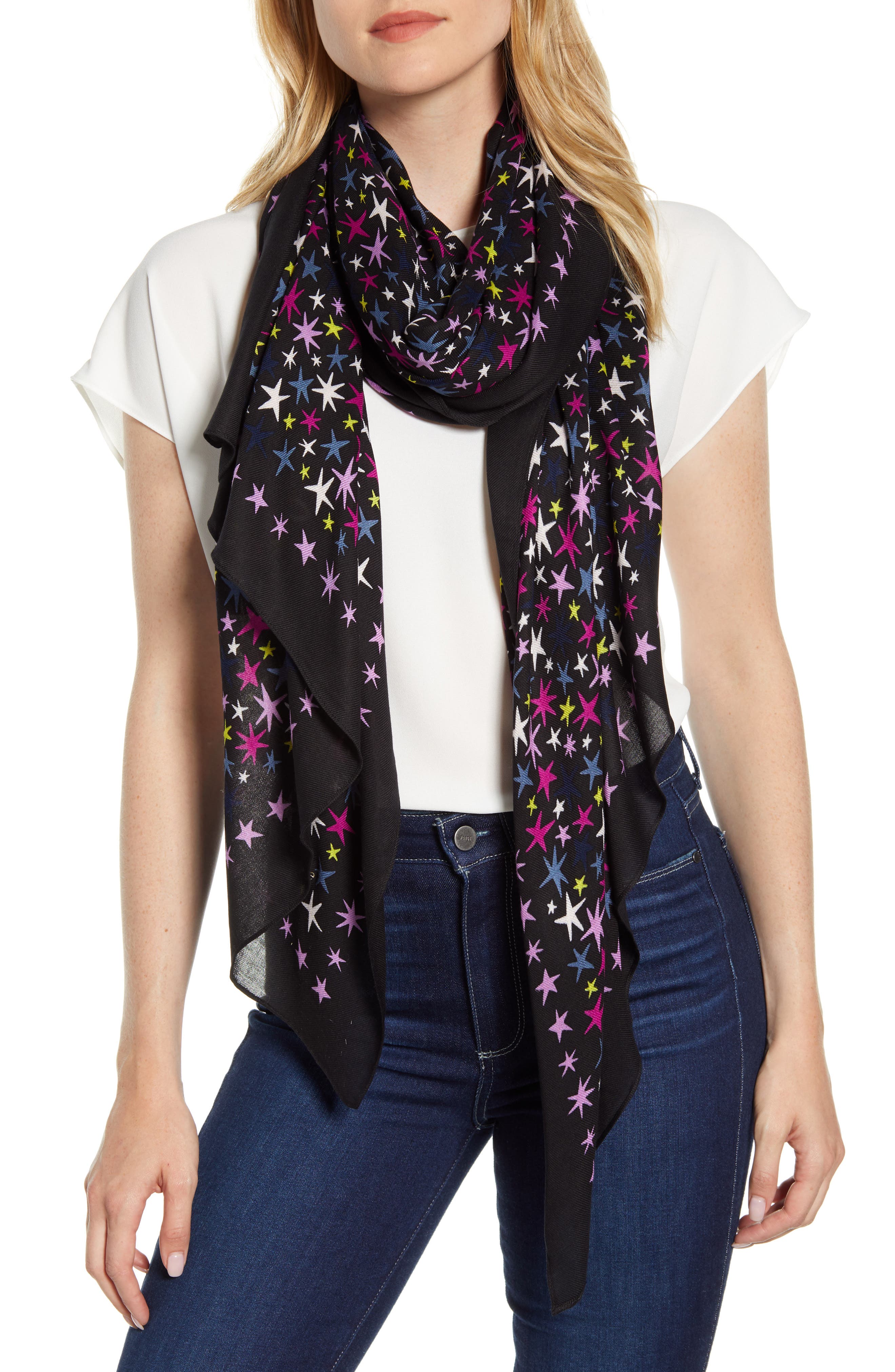 Kate Spade New York stars scarf Nordstrom