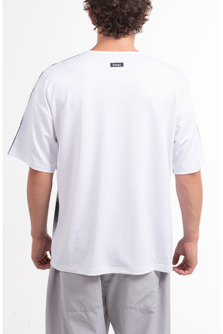 Zine Boxy Fit Aqua Terra Performance Graphic Tee, Alternate, color, DARK GREY