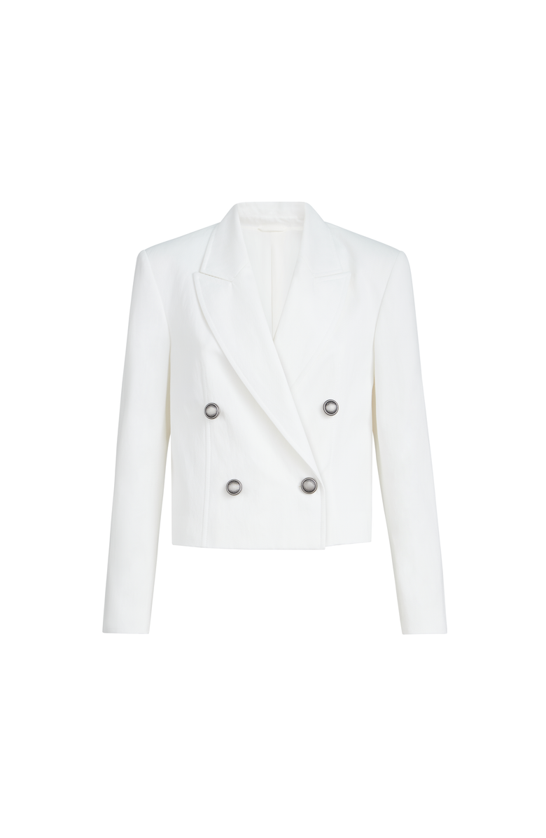 Brunello Cucinelli Blazer with monili, Main, color, White