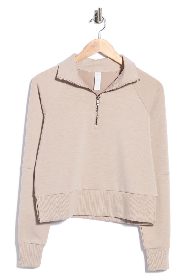 Regina Quarter Zip Pullover, Alternate, color, H. ATMOSPHERE