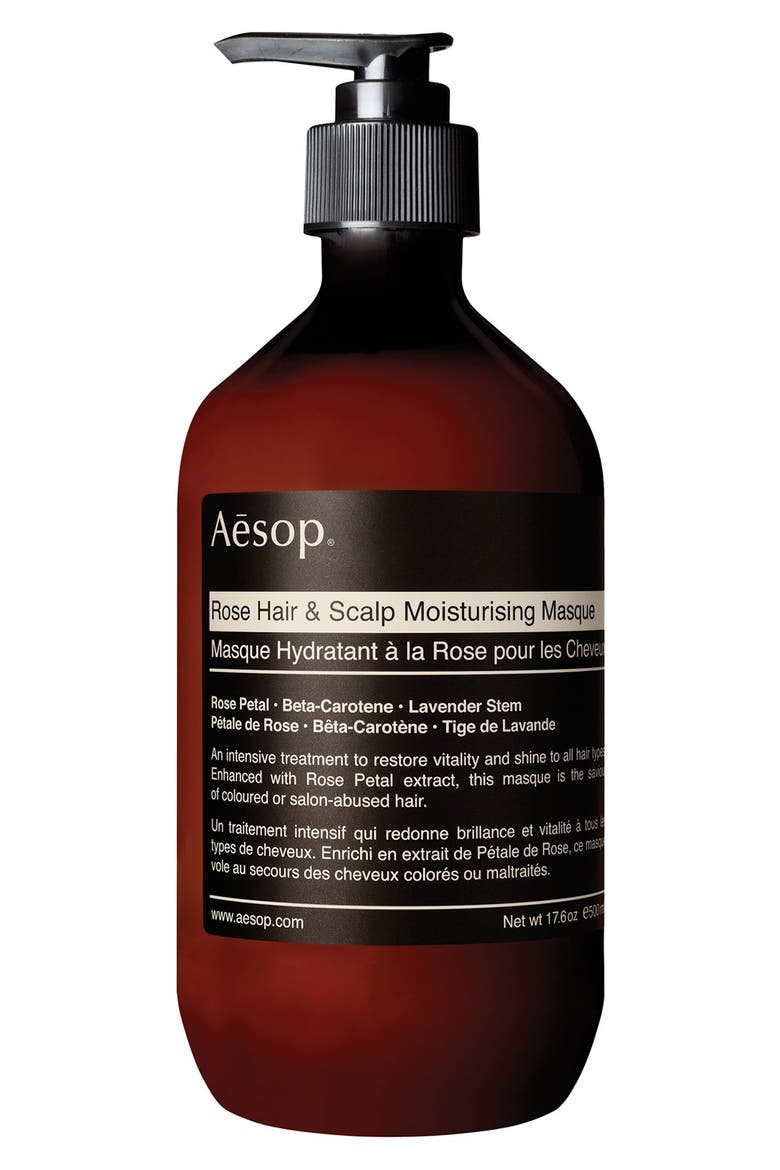 Rose Hair & Scalp Moisturising Masque, Alternate, color, NONE