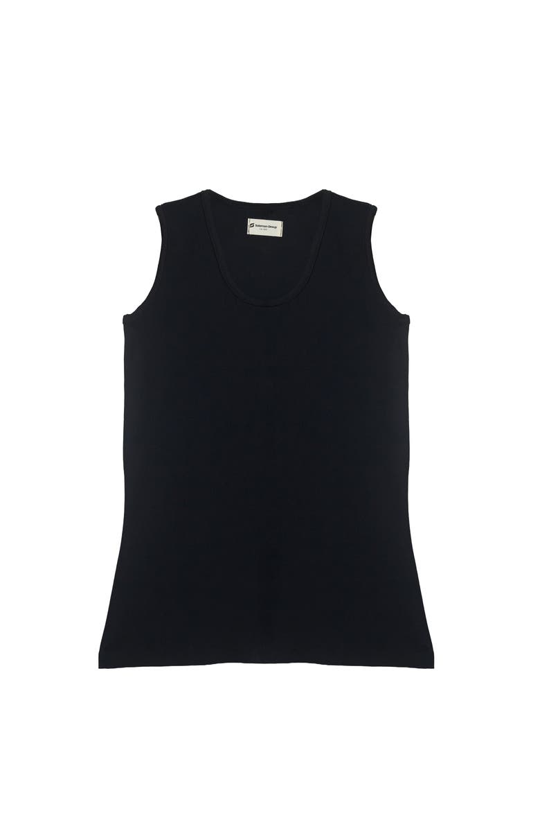 Solomon & Sage Women's S&G Classic Tank Top, Alternate, color, Black