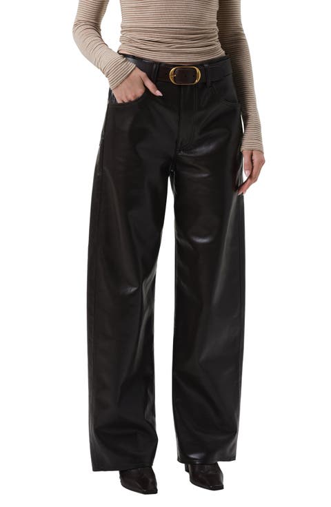 Ayla Baggy Recycled Leather Blend Pants