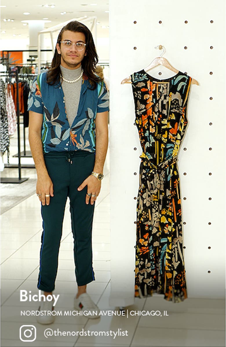 Nia Blooming Eden Silk Dress, sales video thumbnail