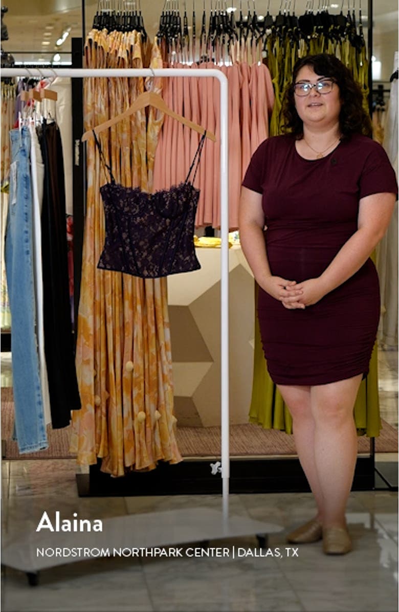 Mila Underwire Corset Camisole, sales video thumbnail