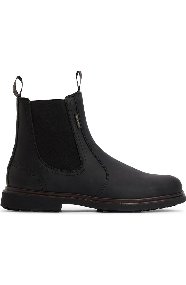 Barbour Hale Chelsea Boot, Alternate, color, Black