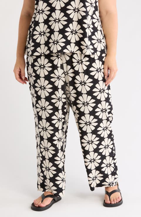 Wide Leg Pull-On Pants (Plus)