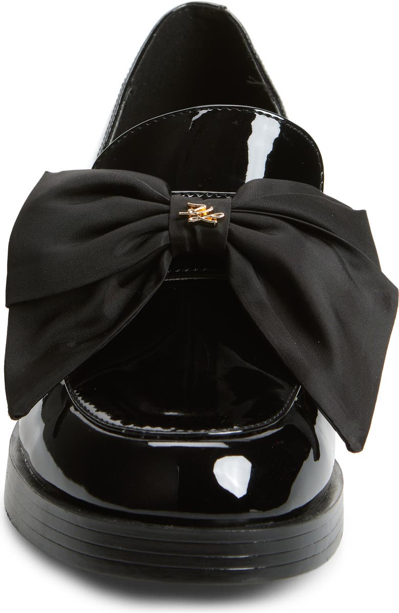 KARL LAGERFELD PARIS Calimesa Bow Loafer, Alternate, color, Black