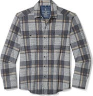 Tommy Bahama Fireside Los Alamos Plaid Long Sleeve Button-Up Shirt