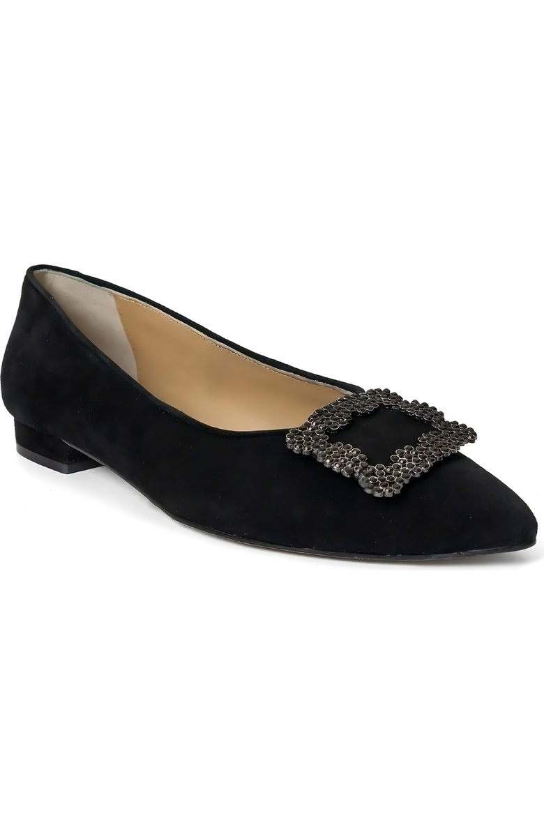 Menina Step Tiara Noir Flat, Alternate, color, Black