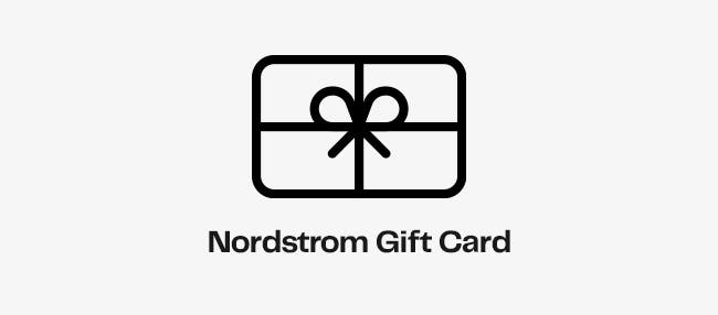 Nordstrom credit card and Nordstrom gift card icons.