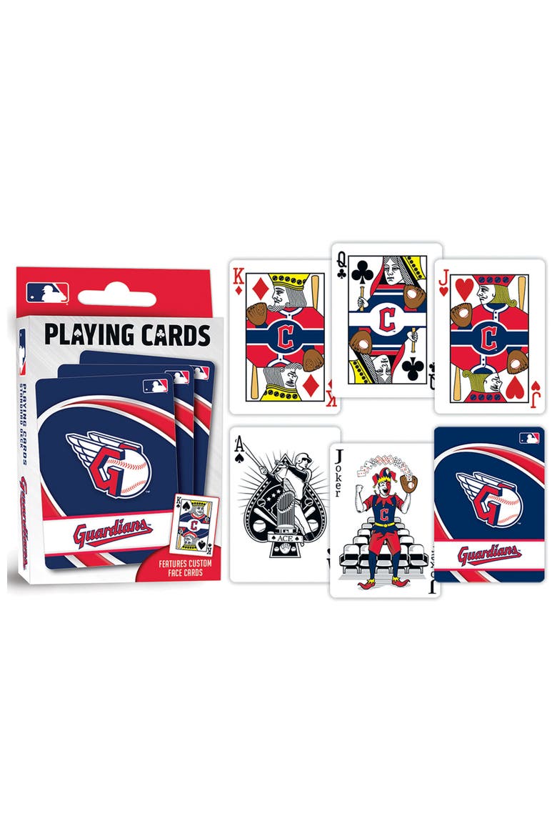 Cleveland Guardians Playing Cards, Alternate, color, Multicolor