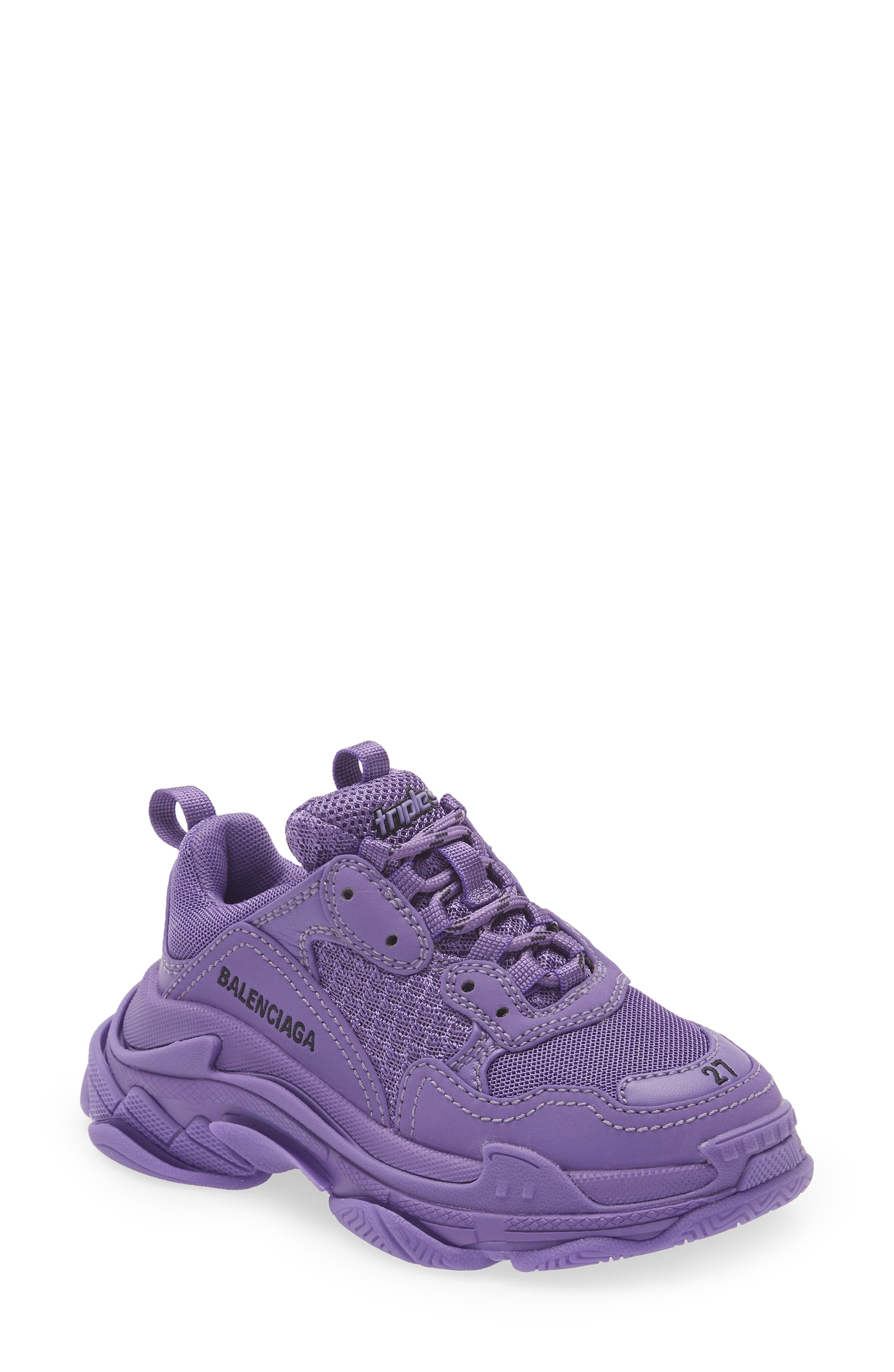 Balenciaga Kids' Triple S Sneaker, Main, color, 
