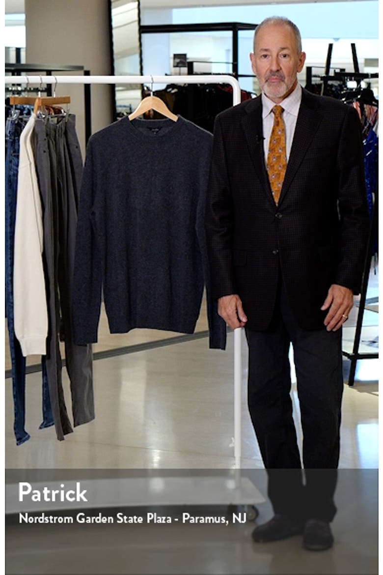 Cashmere Crewneck Sweater video